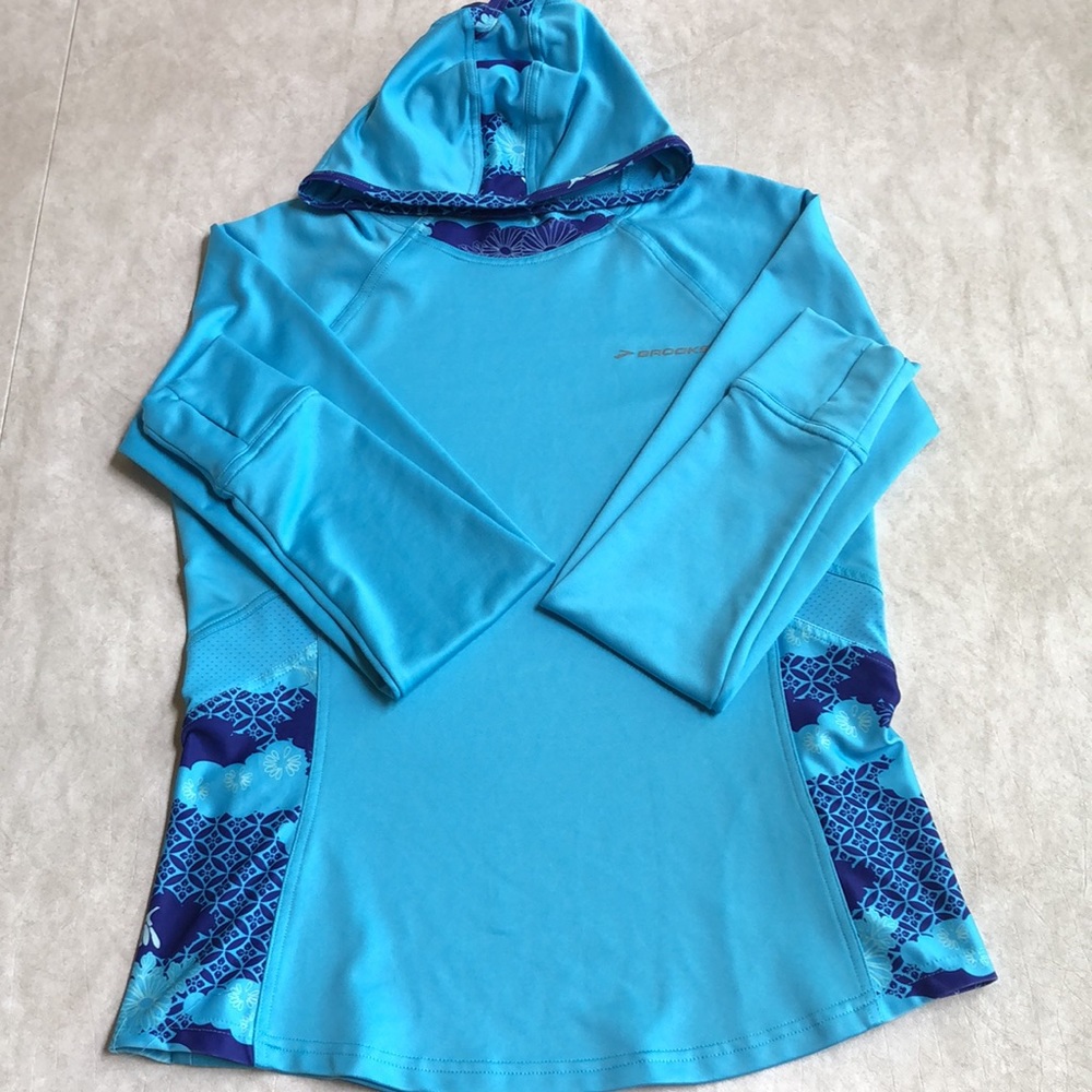 Woman’s Brooks Activity Running Pullover Hoodie J… - image 3
